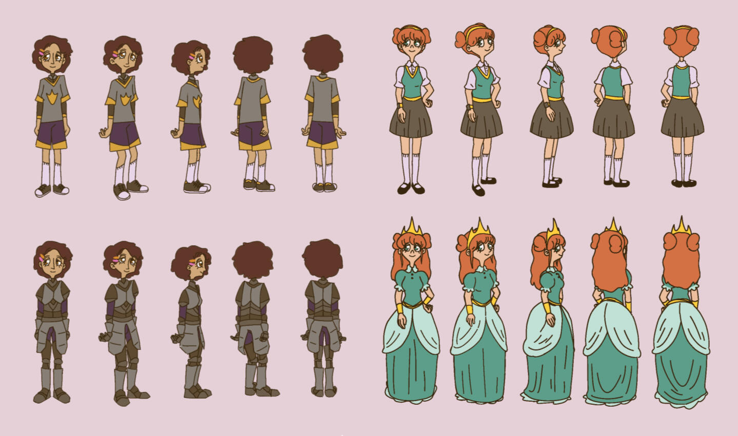 Knightly Crush - turn arounds